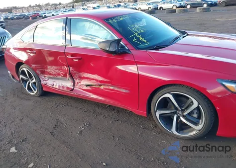 2018 Honda Accord Sport 2.0T from USA, damaged, VIN 1HGCV2F32JA041092